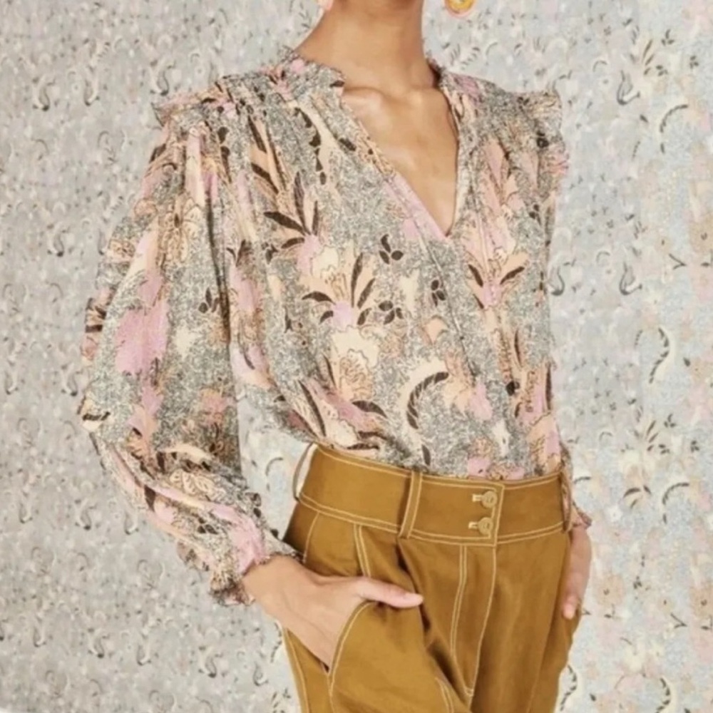 Ulla Johnson Lara Blouse Ivory Top 6